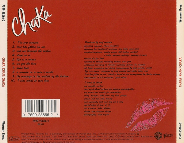 Chaka Khan  Chaka : Back